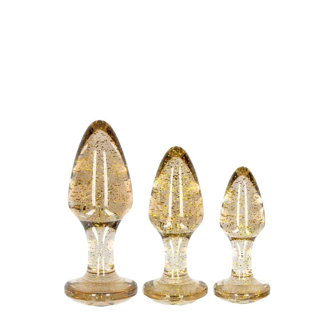 Ouch!by Shots - Acrylic Anal Plug Set