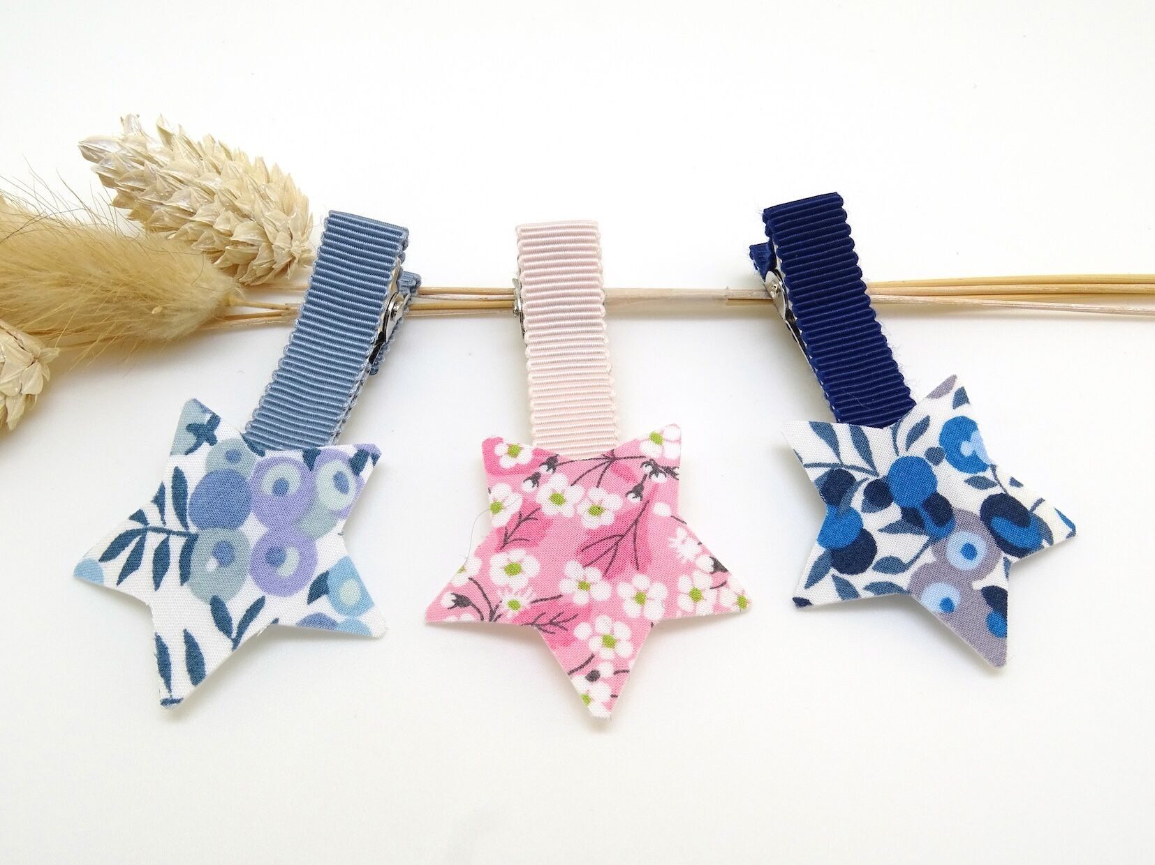 Liberty star hair clip
