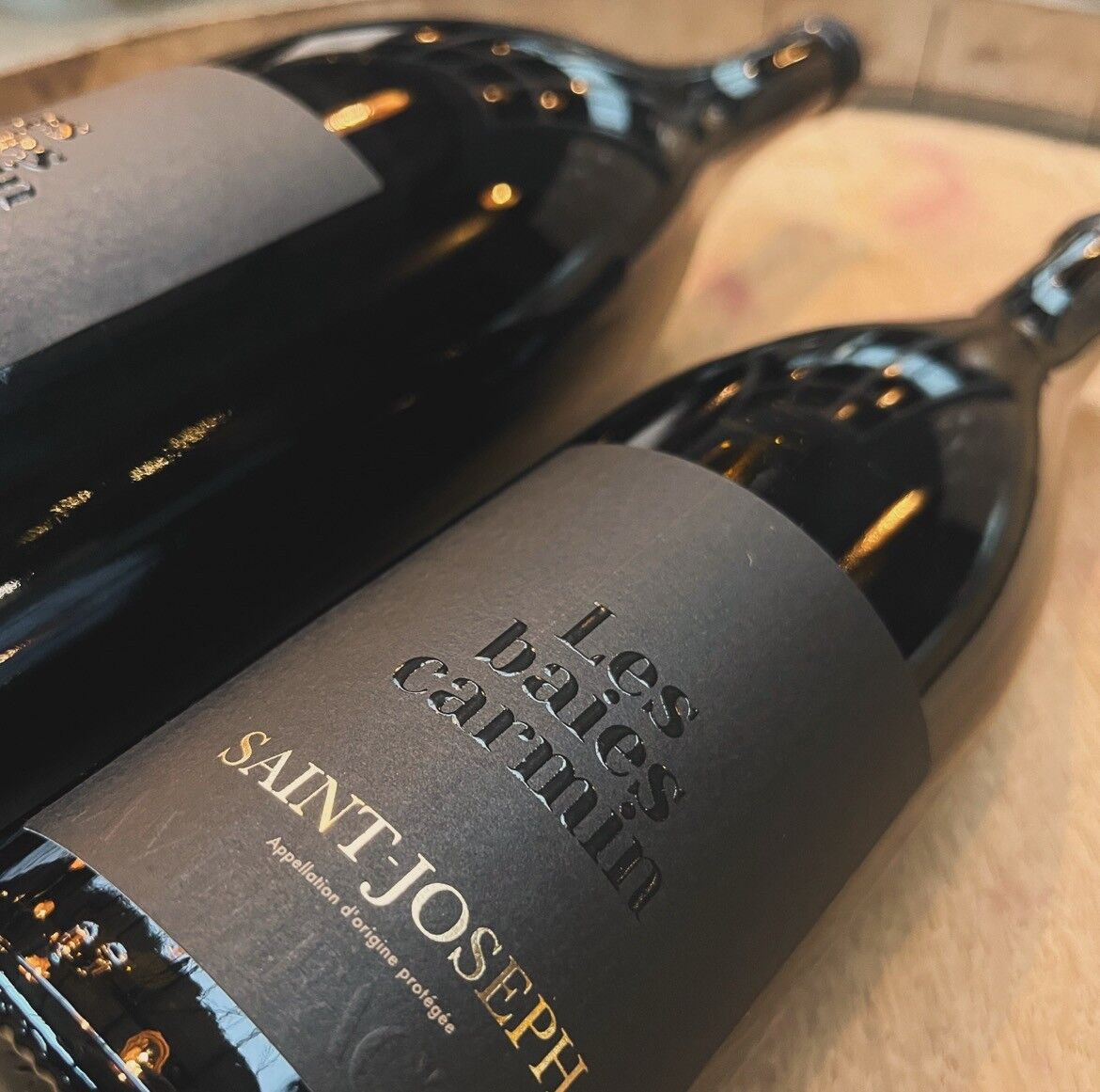 A.O.P Saint Joseph : Les baies carmin