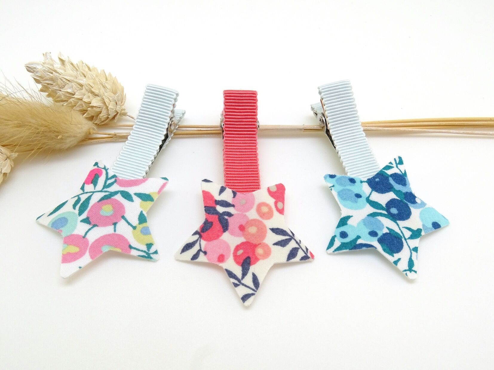 Liberty star hair clip