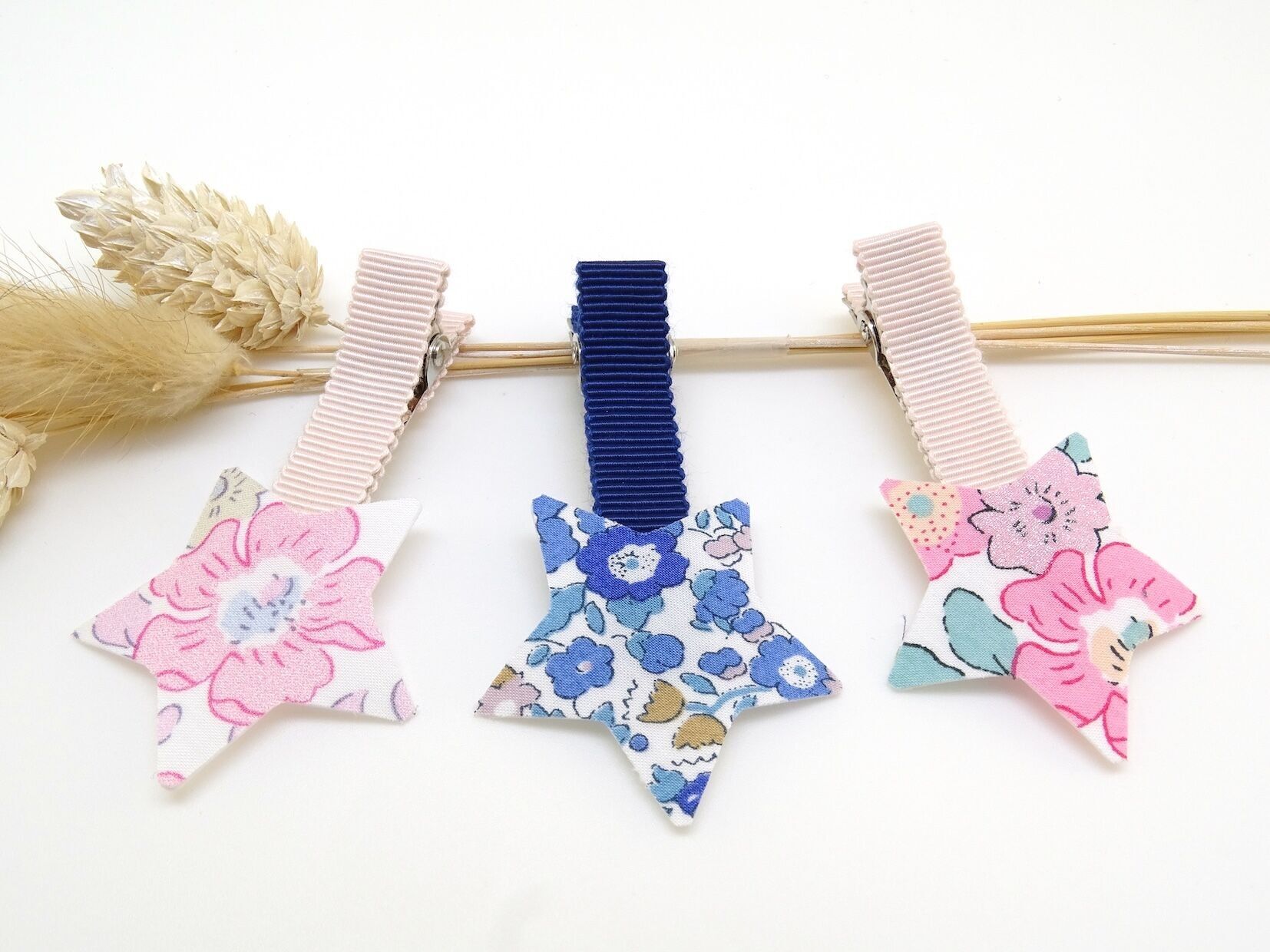 Liberty star hair clip