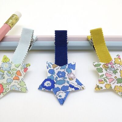 Barrette étoile paillettes