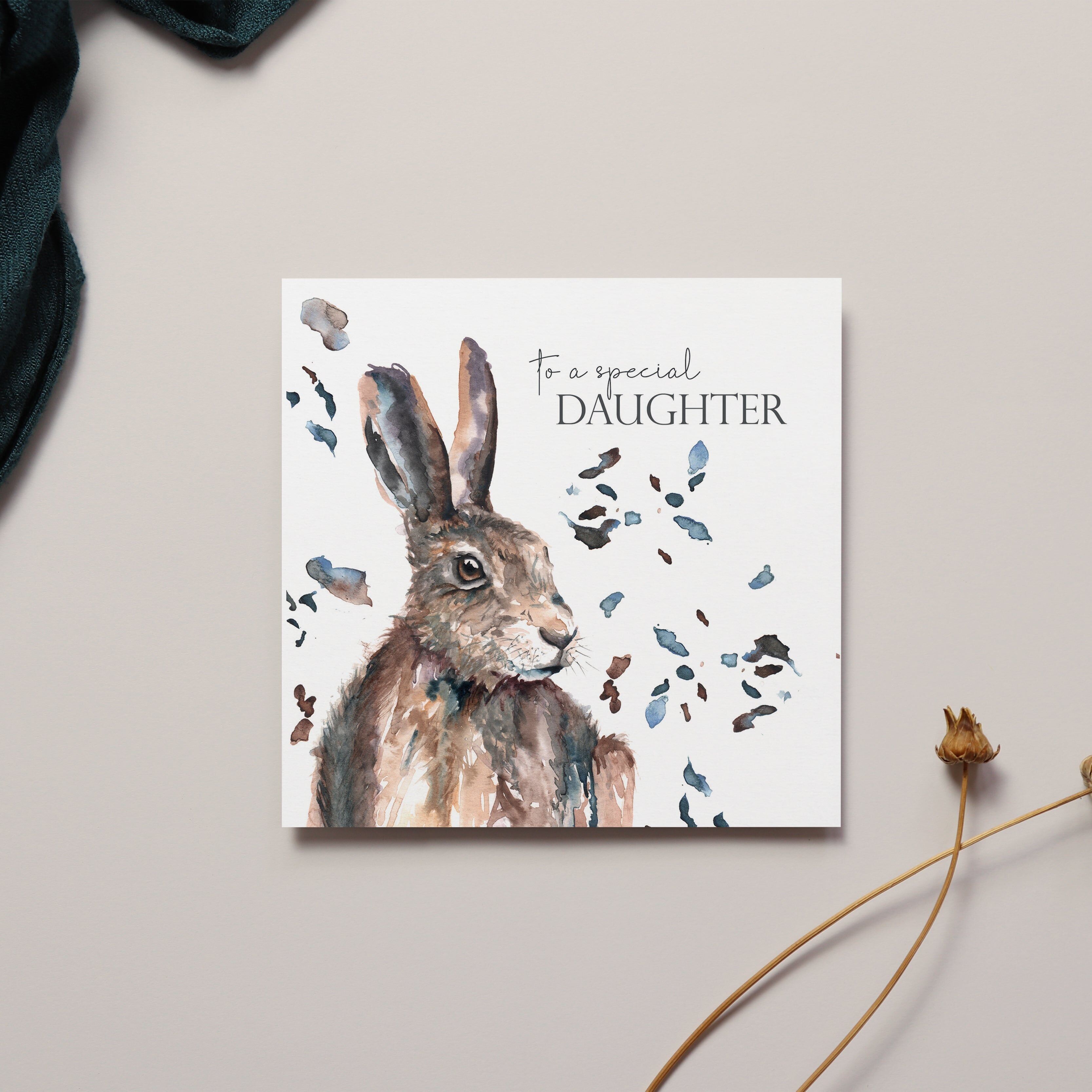 Carta speciale dei sentimenti della figlia