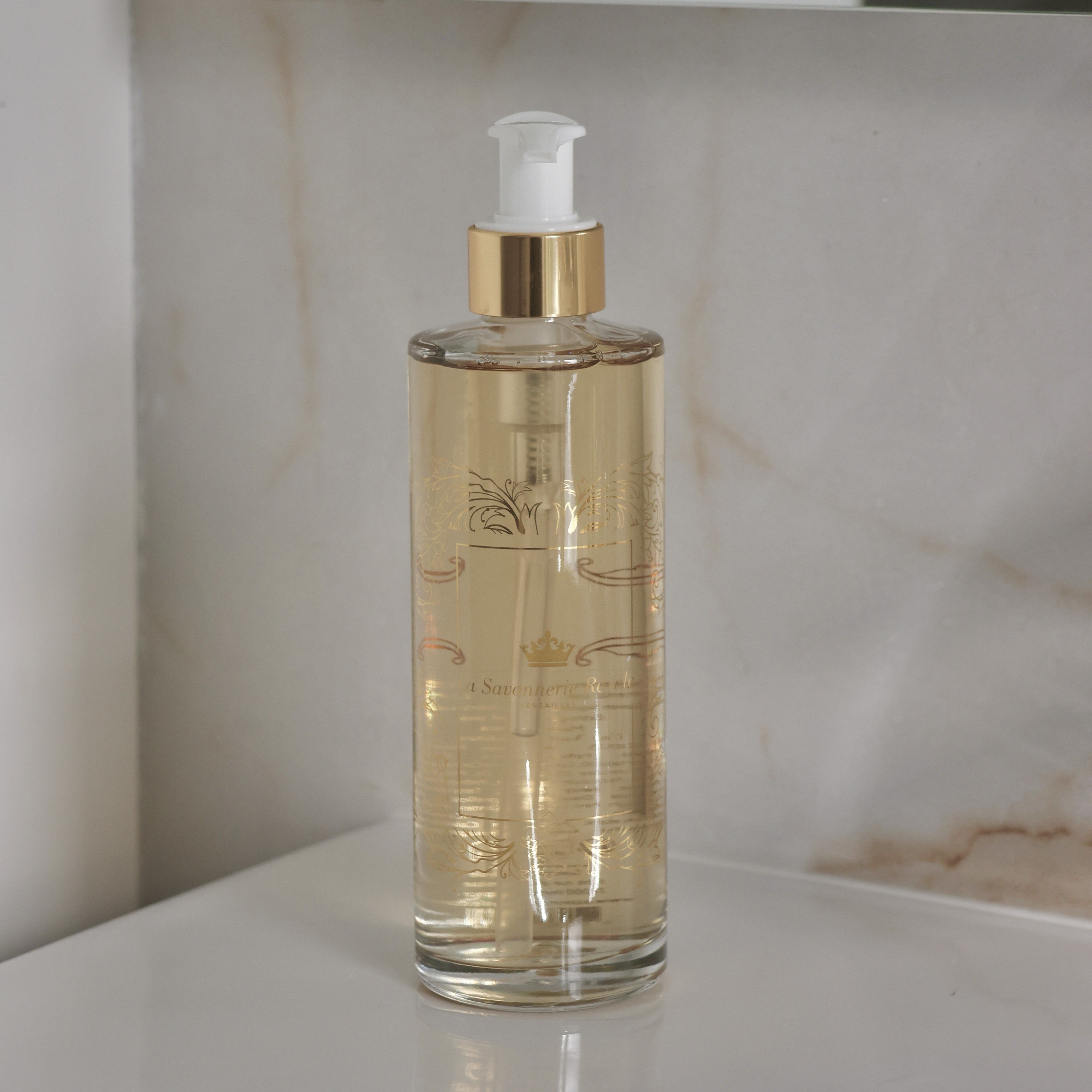 Flüssigseife im Glas Eine Nacht im Schloss