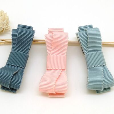 Barrette noeud double