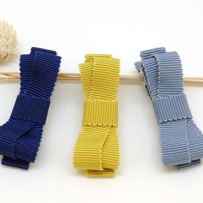 Barrette double noeud