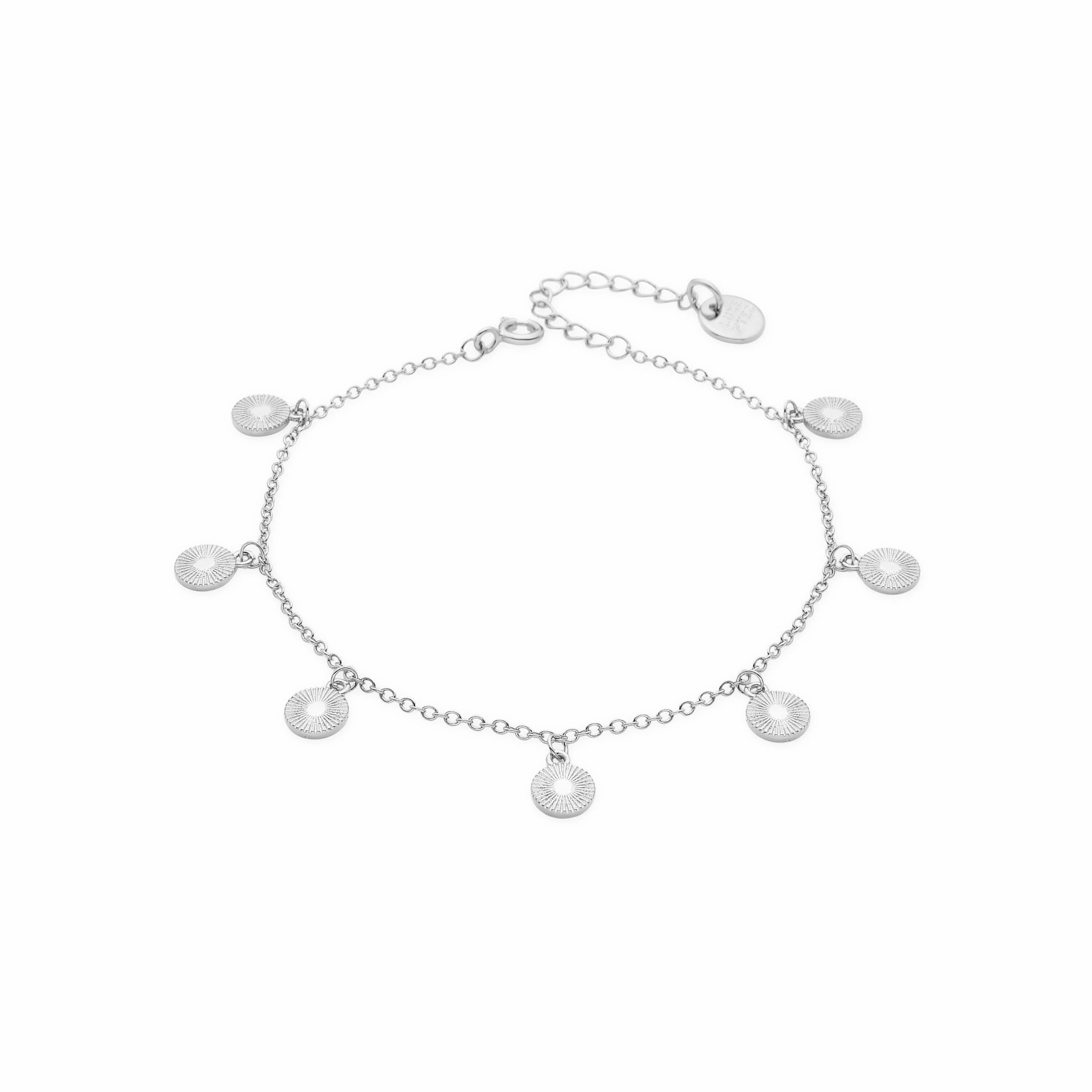 Pulsera acabada en rodio - Balark