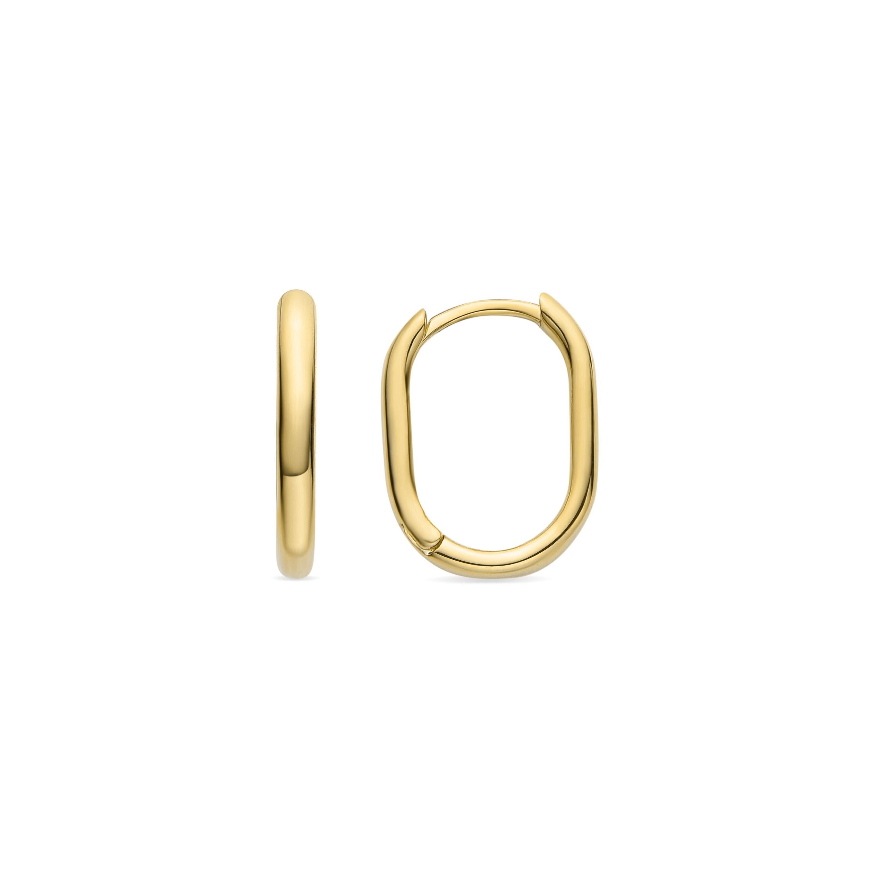 Ohrringe aus 18 Karat Gelbgold – Wiselu