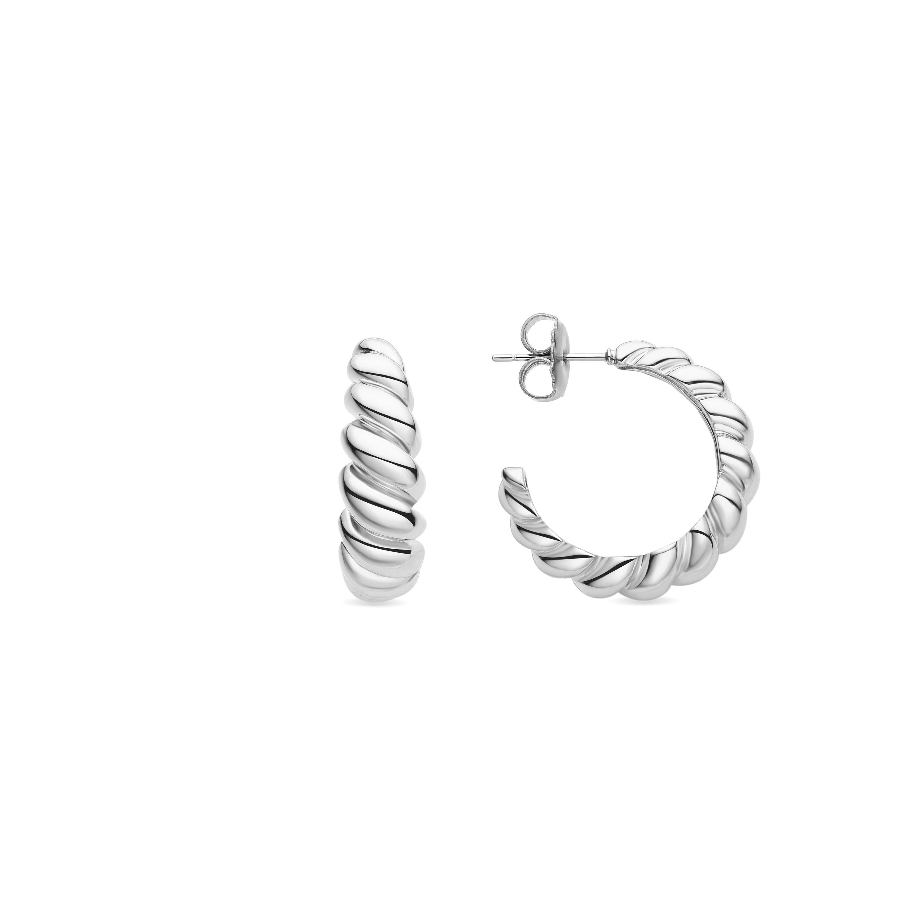 Ohrringe aus Rhodium – Intia