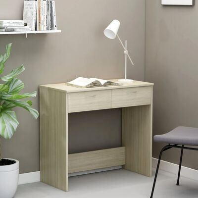 Scrivania Sonoma Oak 80x40x75 cm Legno ingegnerizzato