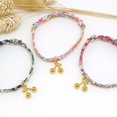 Pulsera de cerezas