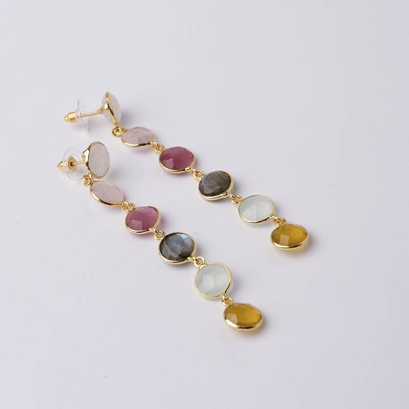 Orecchini Ayla Ed. Elegante multicolore in edizione limitata