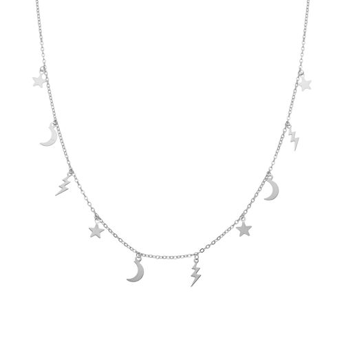 Collar acabado en rodio - Diaxi