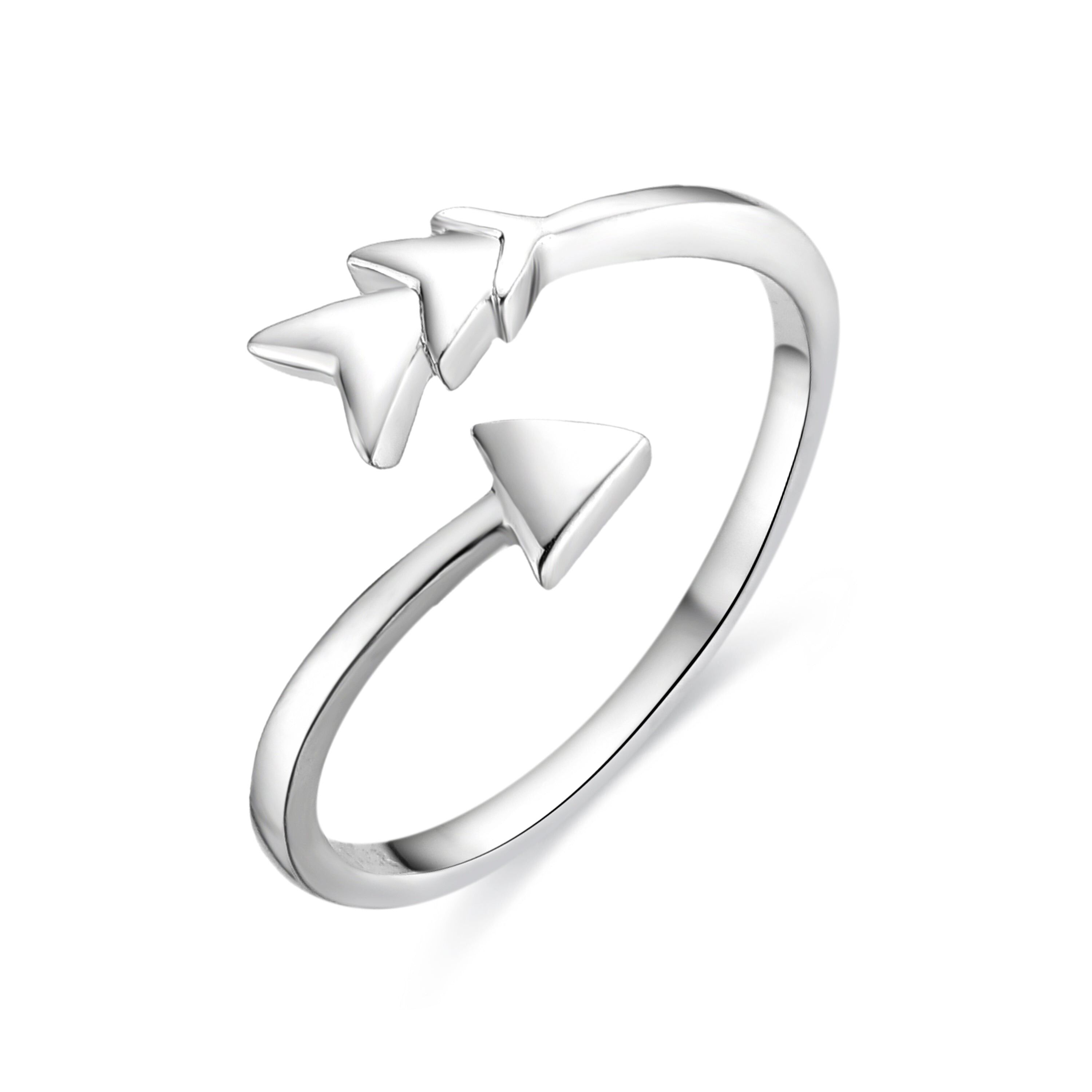 Anillo acabado en rodio - Molai