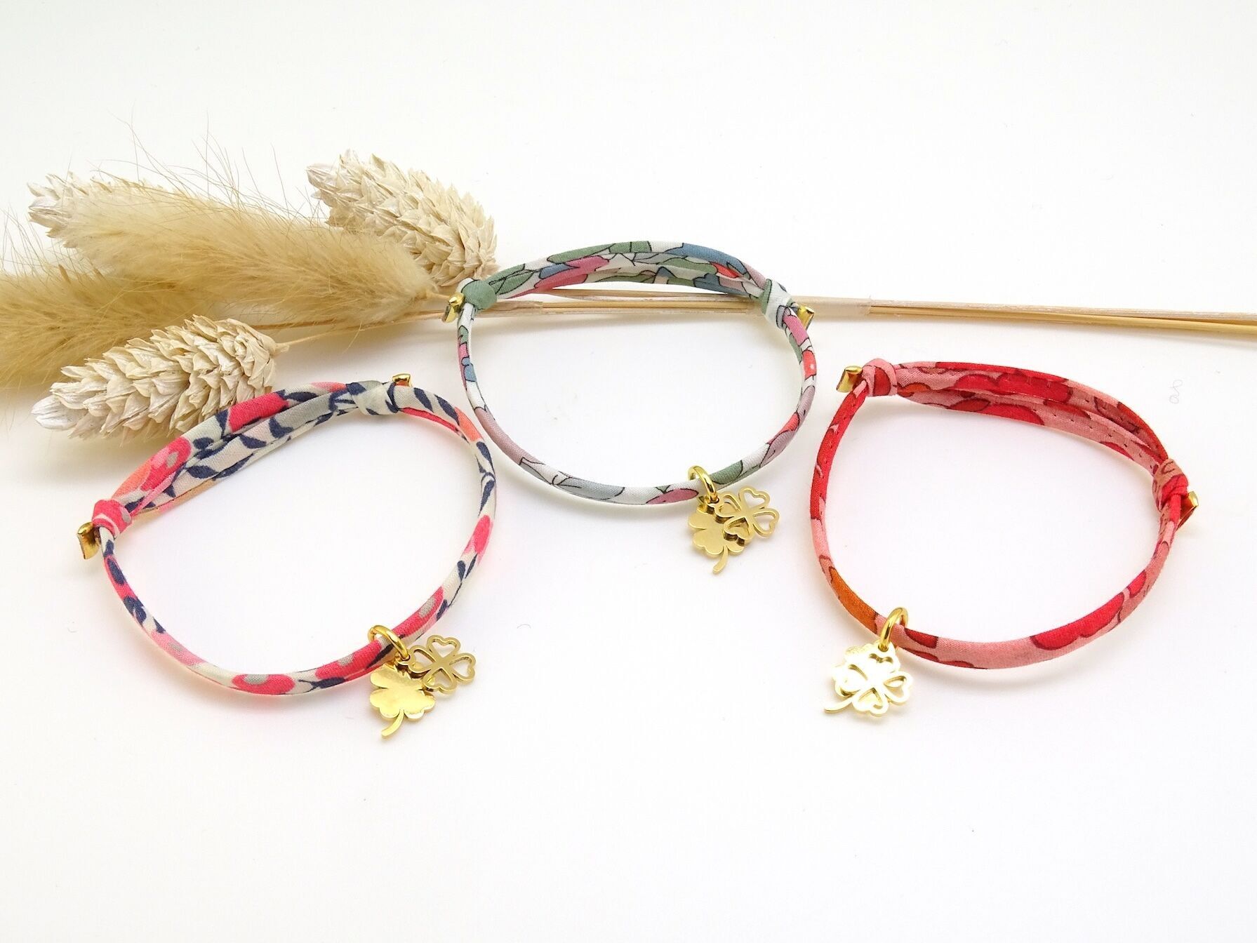 Bracelet trèfles
