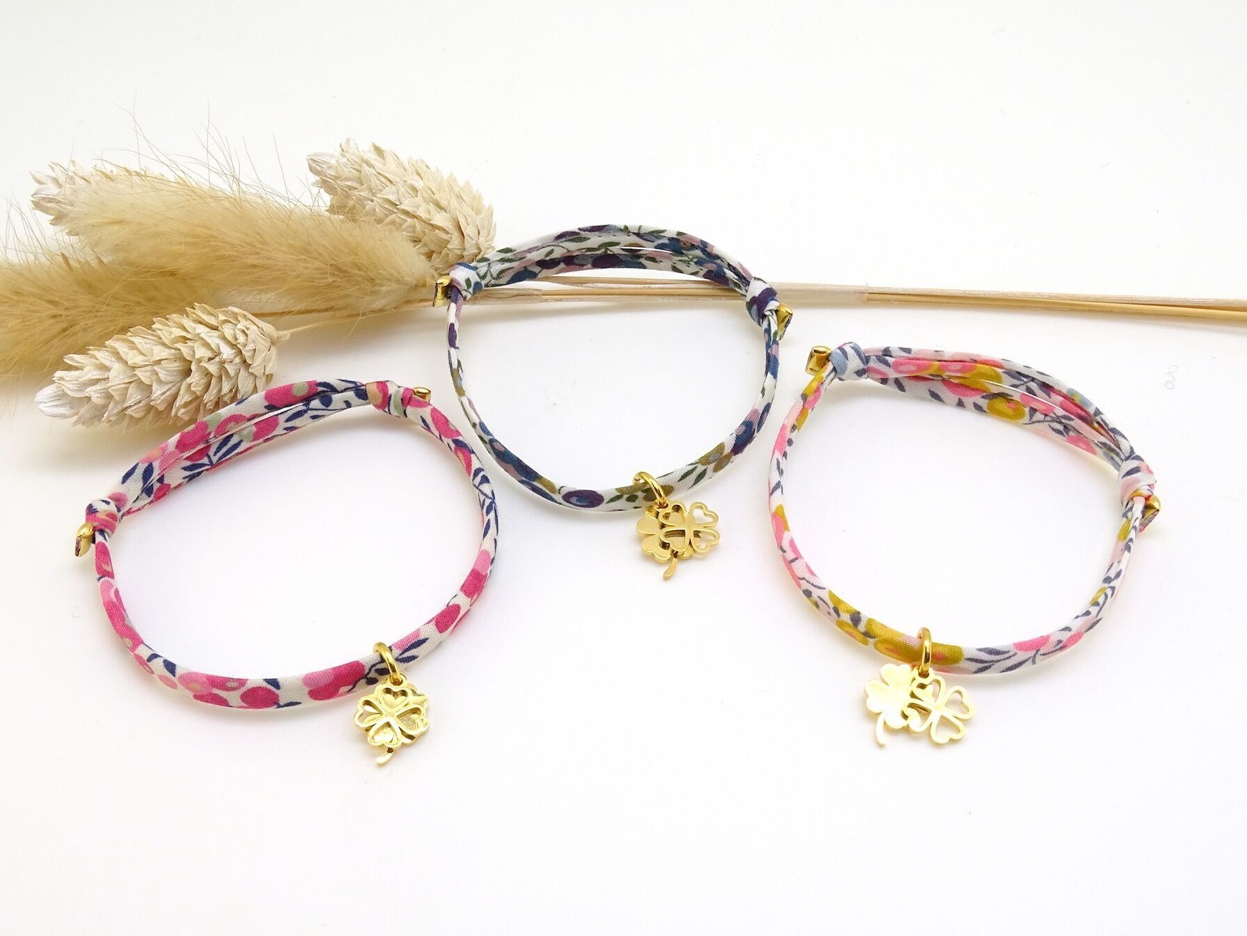 Bracelet trèfles