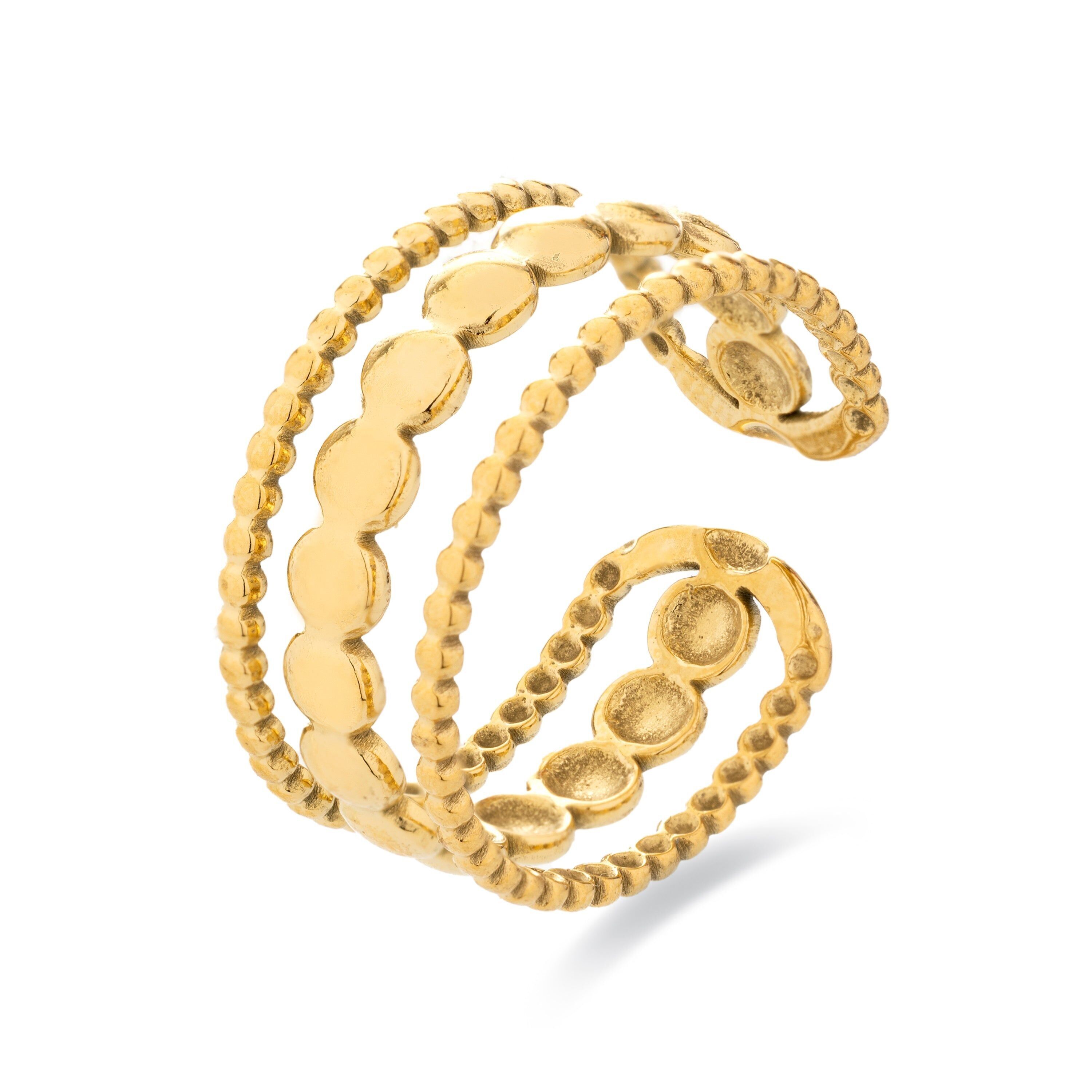 Anello finitura rodio - Faini