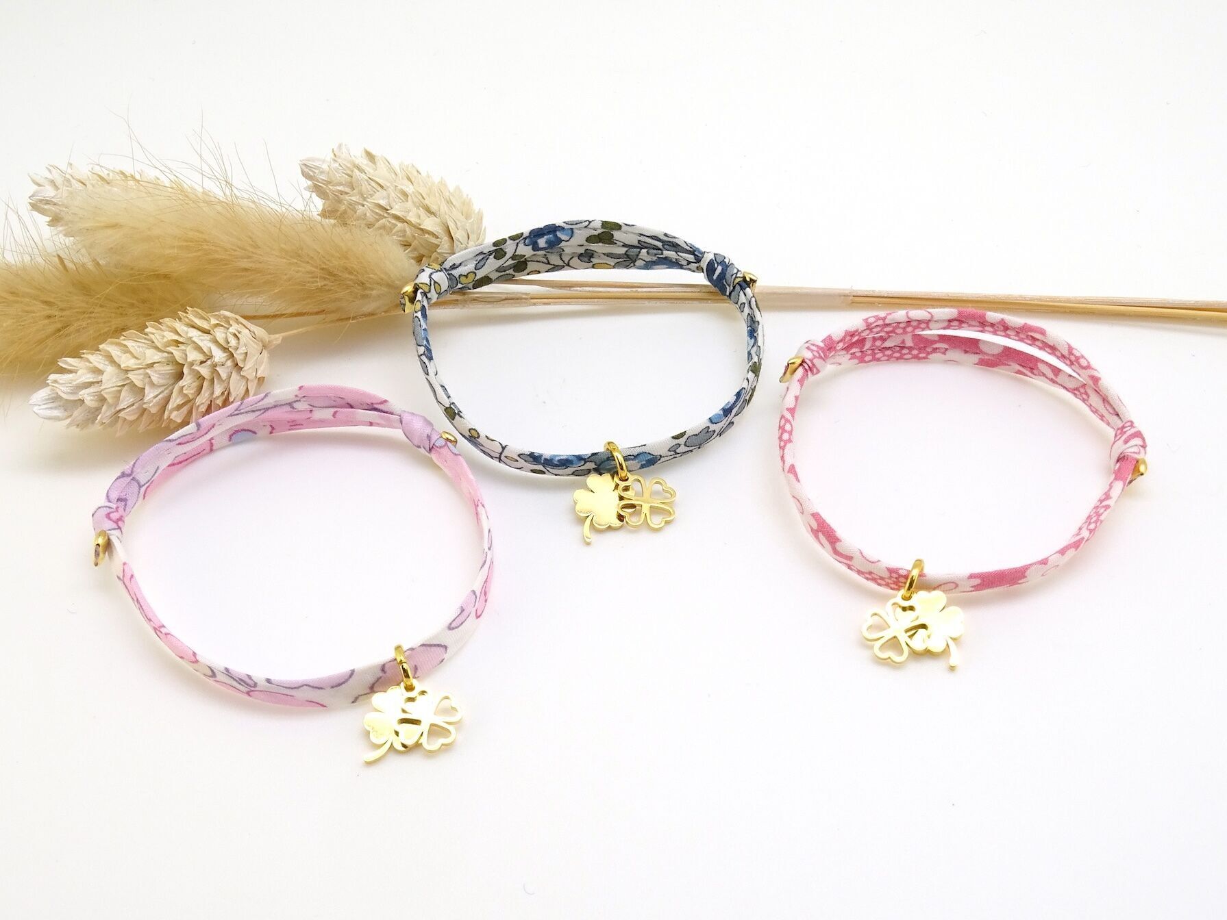 Bracelet trèfles