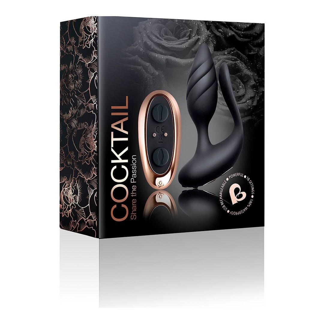 Cocktail a doppio motore - Plug anale e vibratore