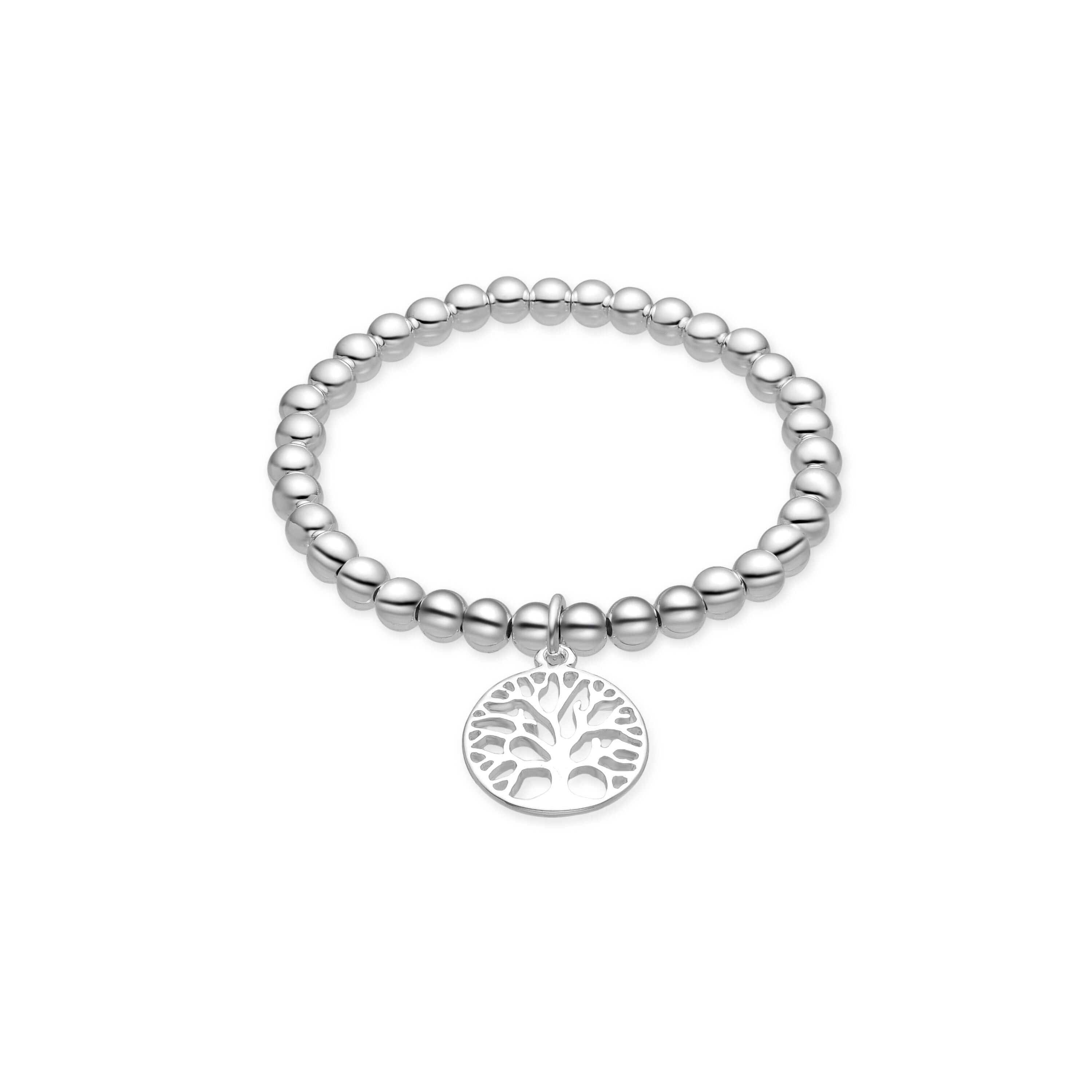 Bracciale finitura rodio - Ansy