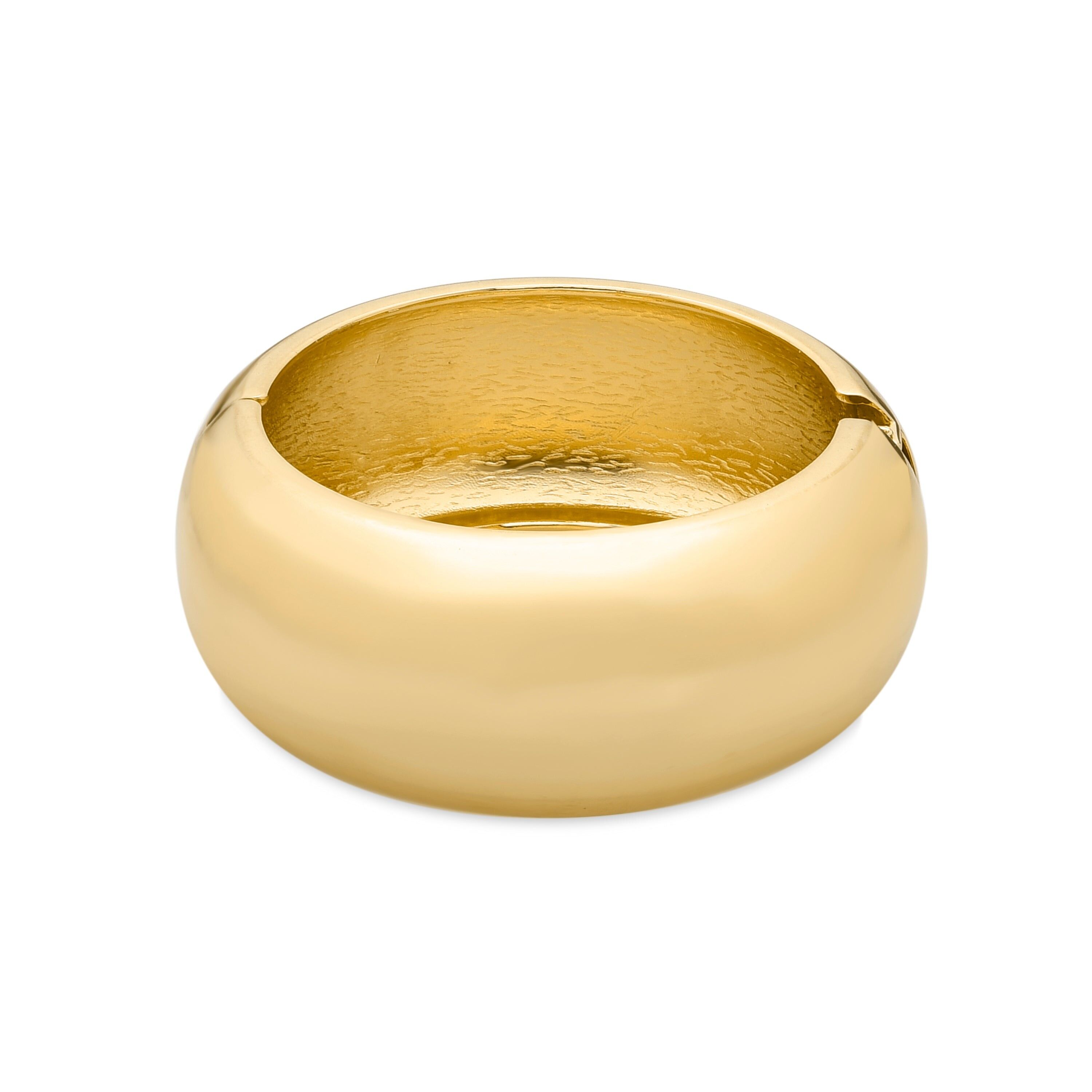 Bracciale rifinito in oro giallo 18 carati - Lidun