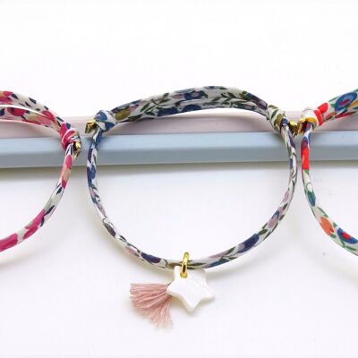 Mother-of-pearl star bracelet