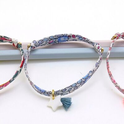 Mother-of-pearl star bracelet