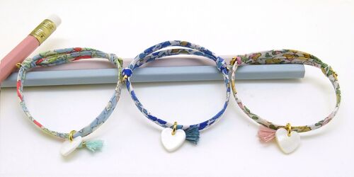 Bracelet nacre coeur