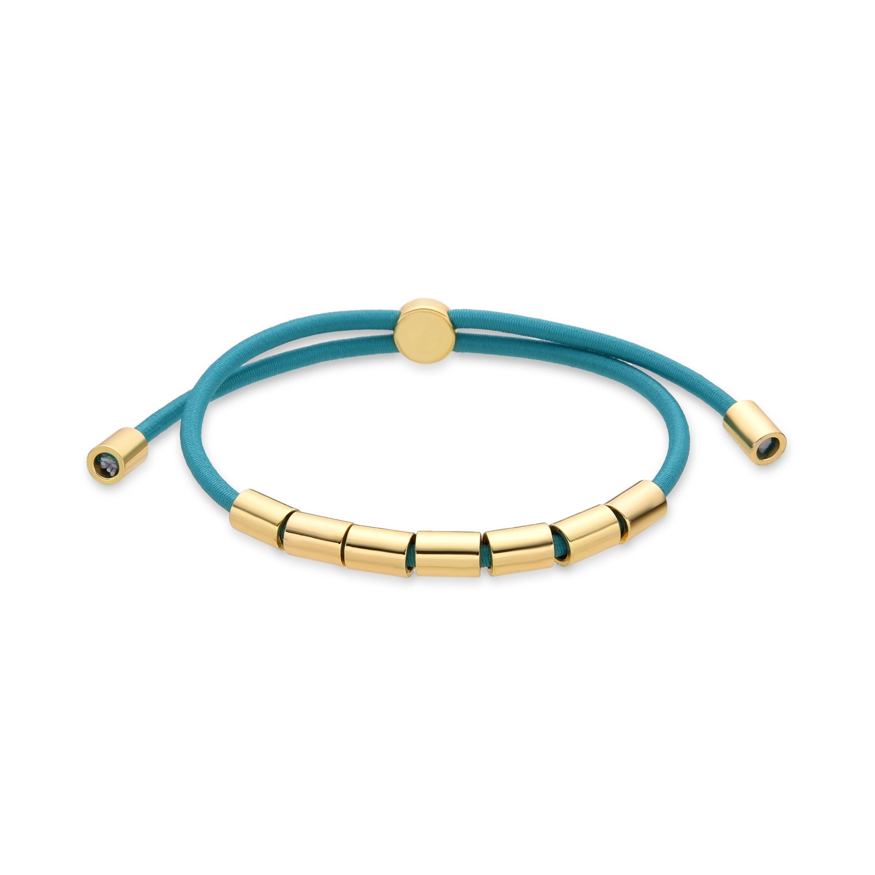 Elastico per capelli rifinito in oro giallo 18 carati - Ihou