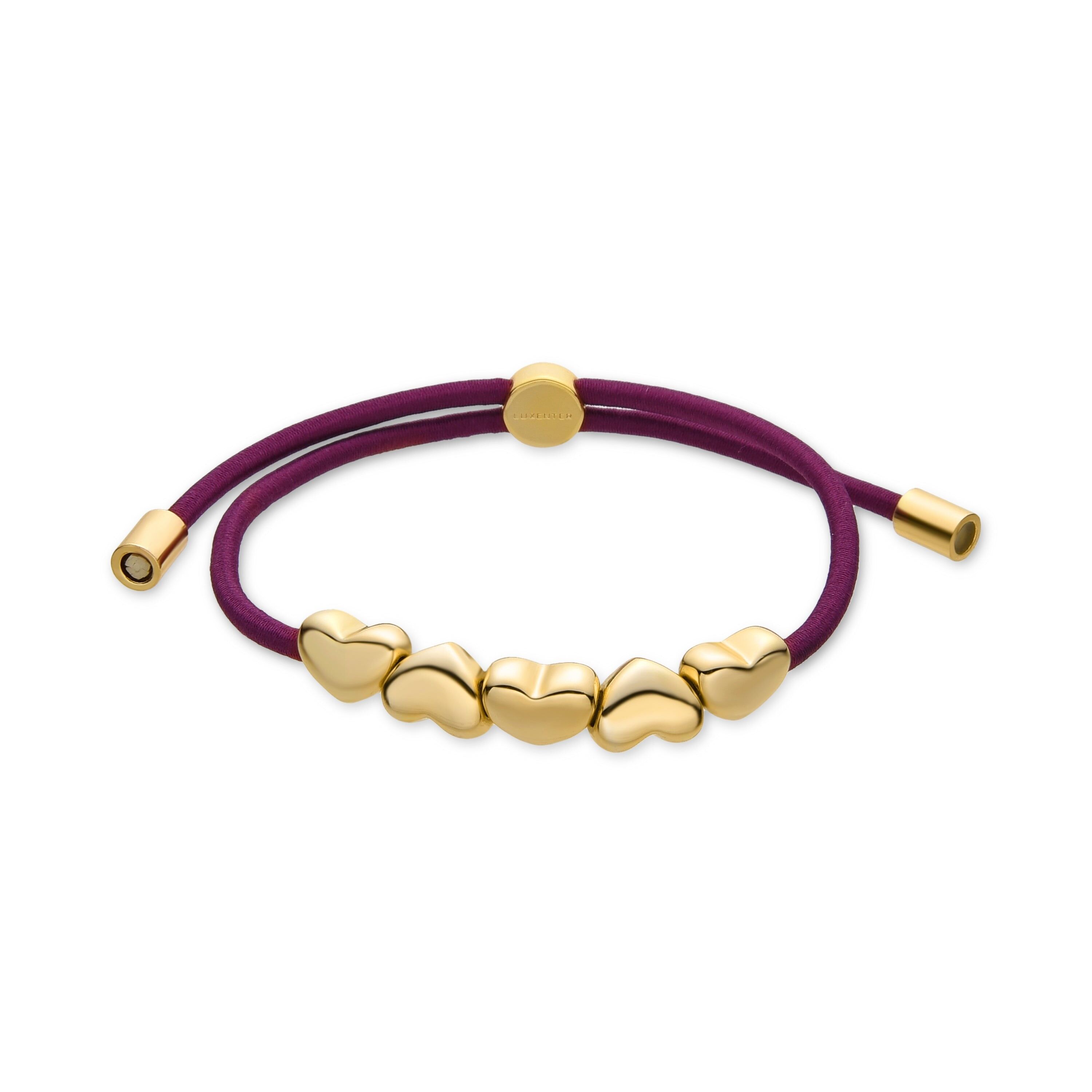 Elastico per capelli rifinito in oro giallo 18 carati - Tukit