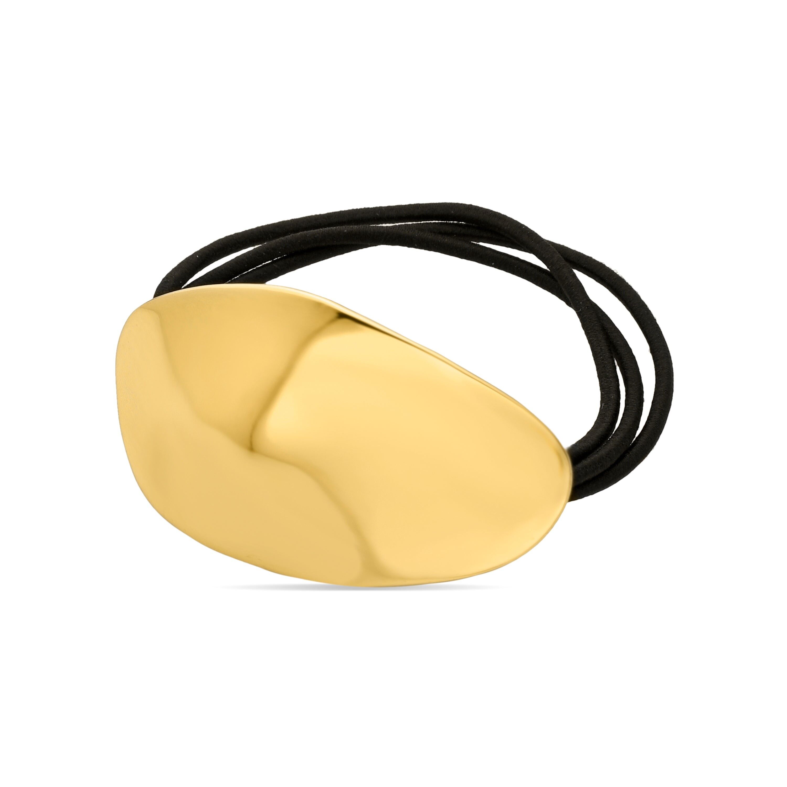 Elastico per capelli con finitura oro 18 carati - Moxi