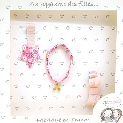 Conjunto de pasador y pulsera C6