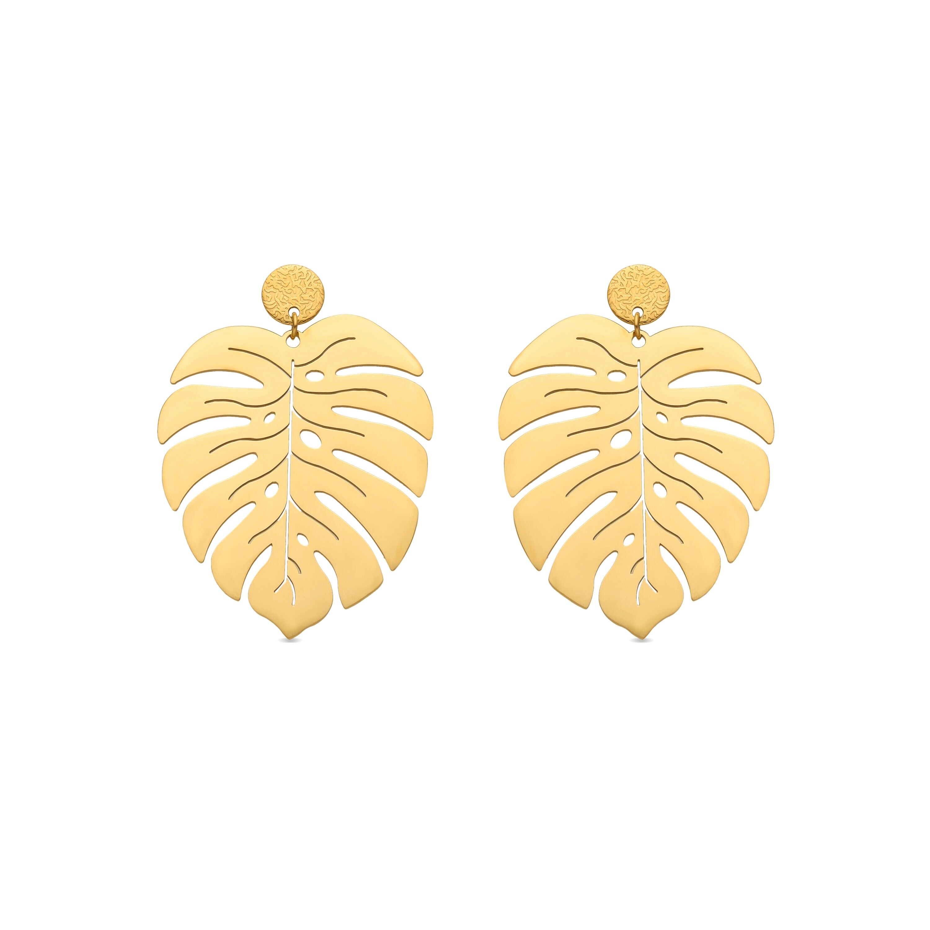 Orecchini con finitura in oro 18 carati - Mizay