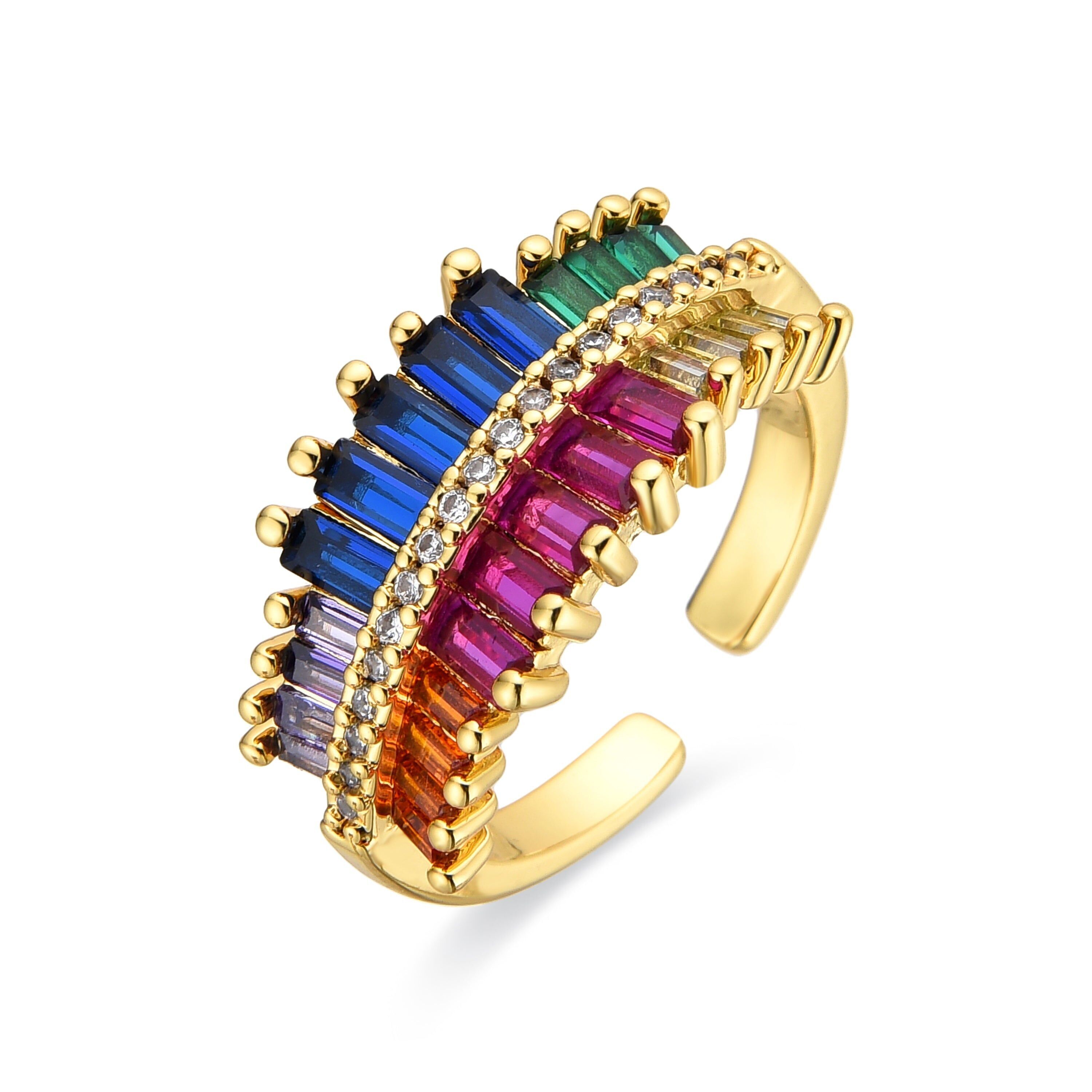 18k gold finish ring - Osere