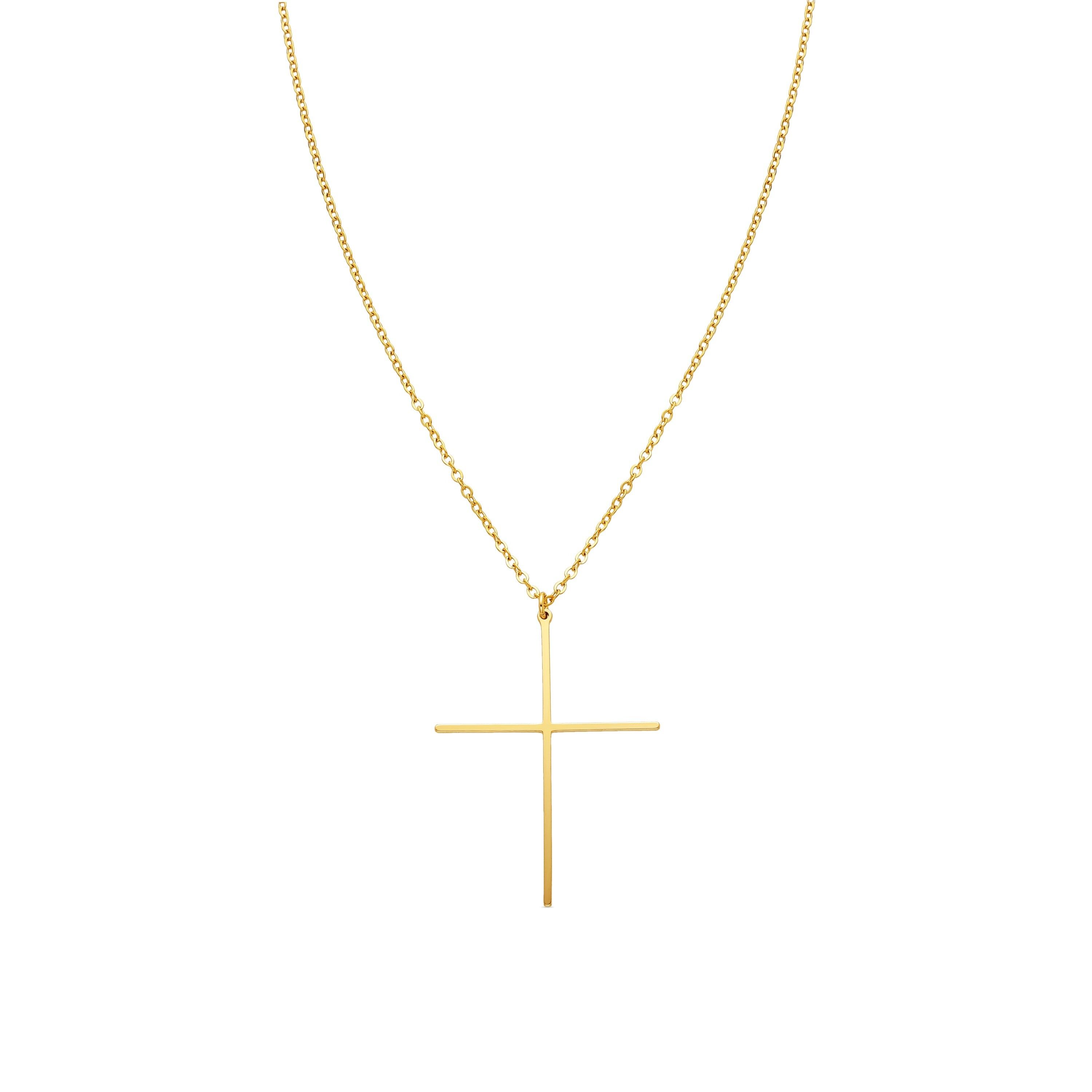 18k gold finish necklace - Yking