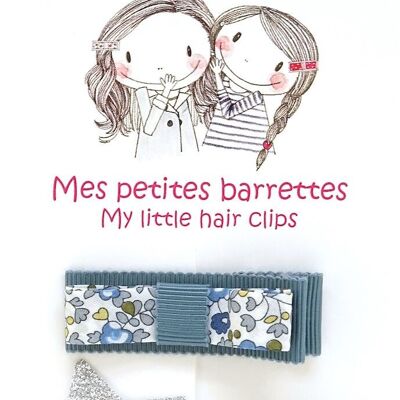 Set di 2 fermagli per capelli E18