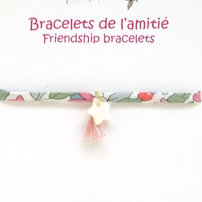 Braccialetti dell'amicizia in madreperla stella - BAM3