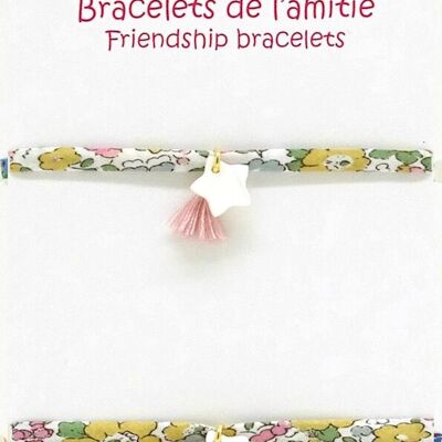 Bracelets amitié nacre étoile -BAM2