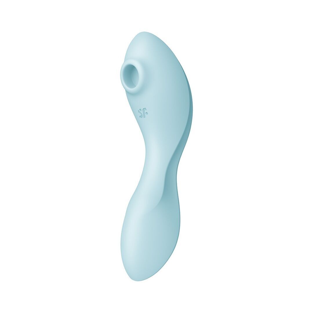 Satisfyer - Curvy 5Plus - Stimolatore ad impulsi e vibrazioni ad aria - Blu - ...
