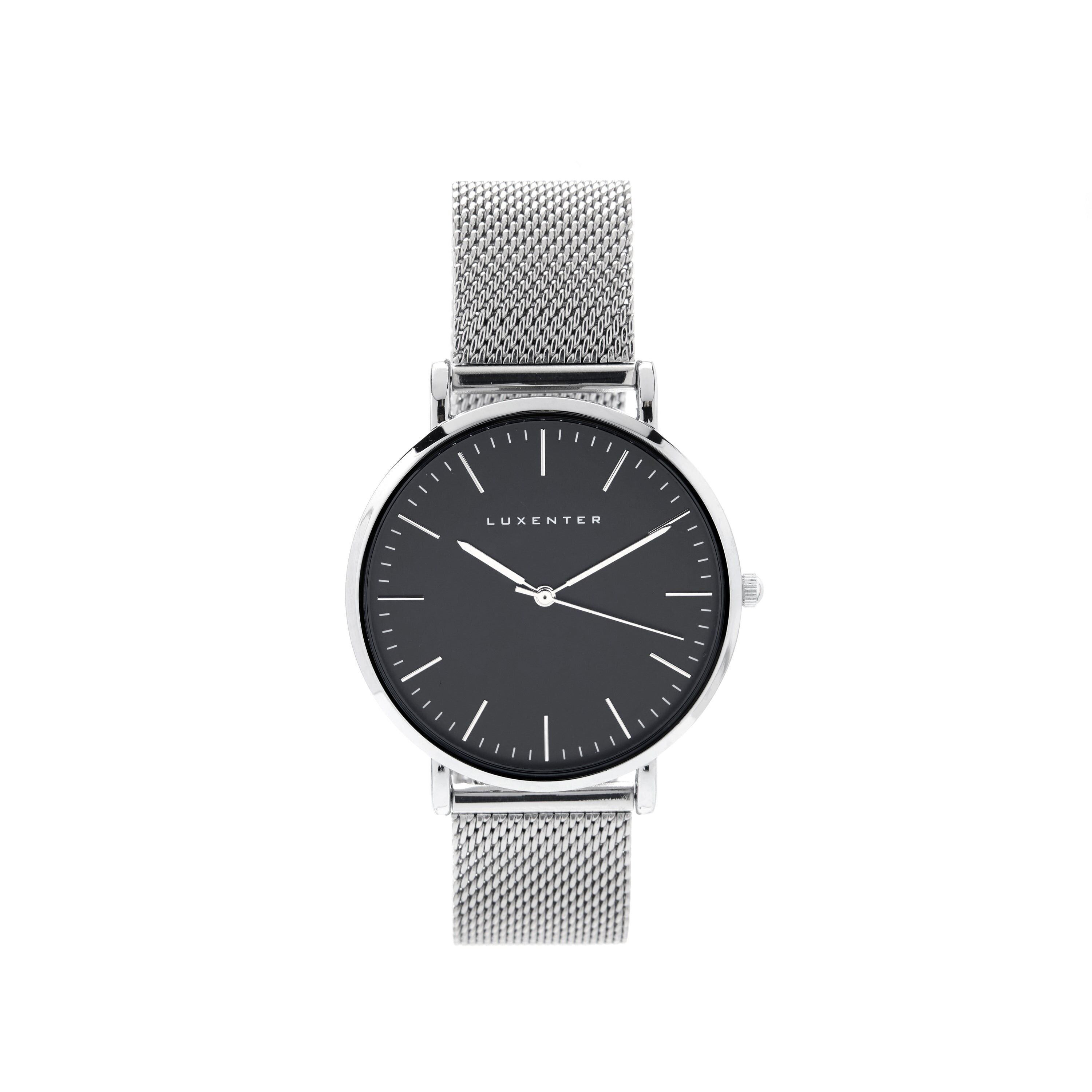 Orologio con finitura rodiata - Faru