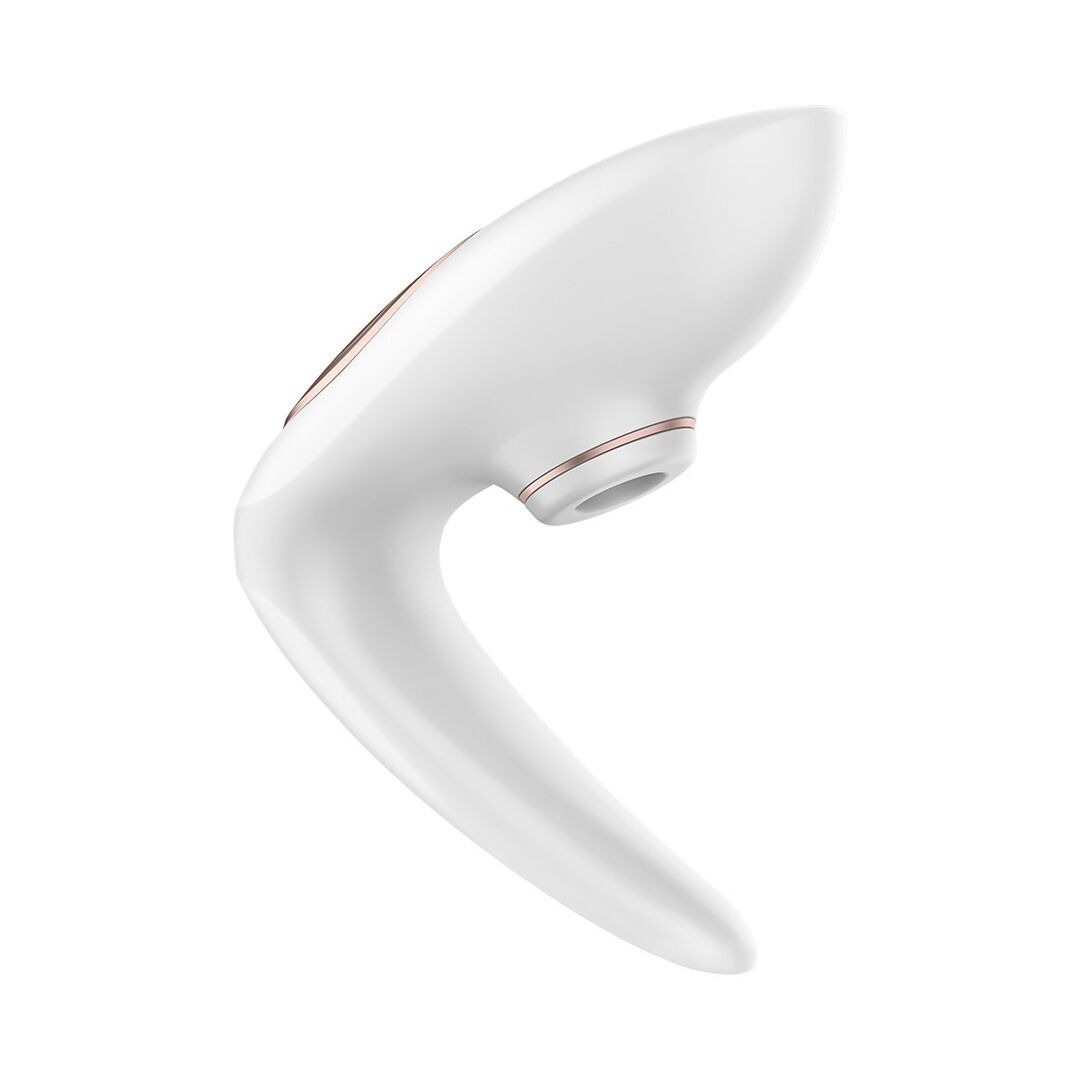 Satisfyer Pro 4 - Stimolatore a impulsi d'aria per coppie e vibrazione - B...