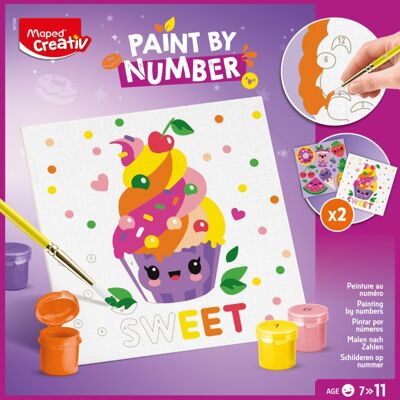 MAPED CREATIV - PINTAR POR NÚMEROS CUPCAKE Y MULTIFOOD