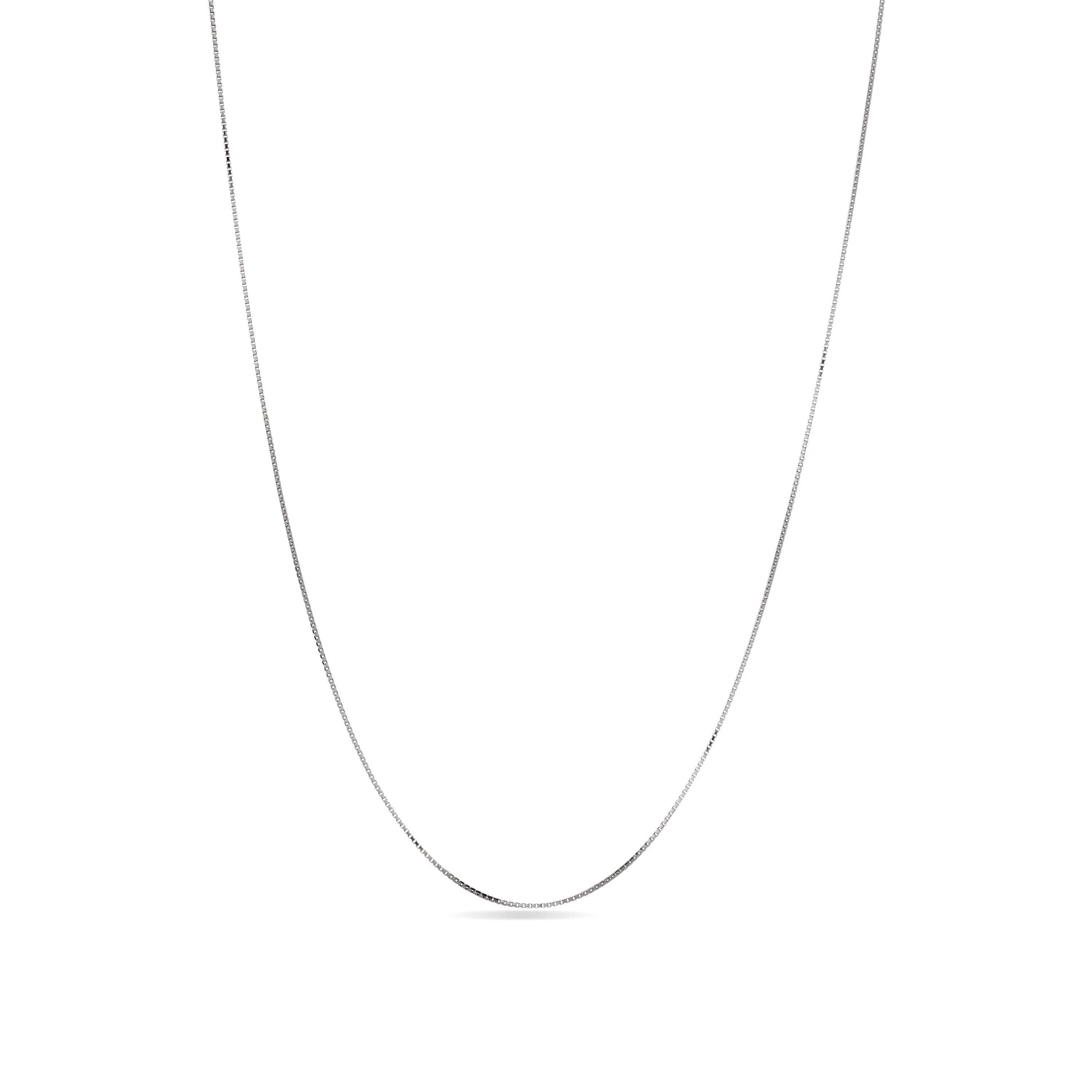 Collana Luxenter in argento sterling 925 con finitura rodio - Cuili