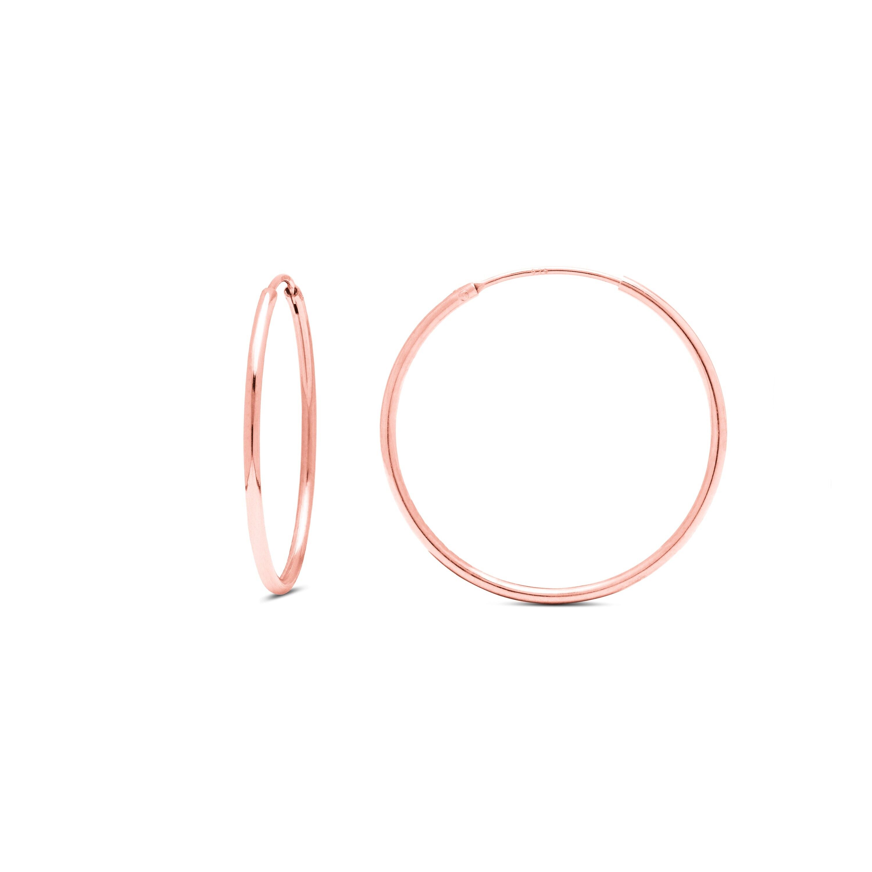 Orecchini Luxenter in argento sterling 925 rifiniti in oro giallo 18 carati - Essenziali