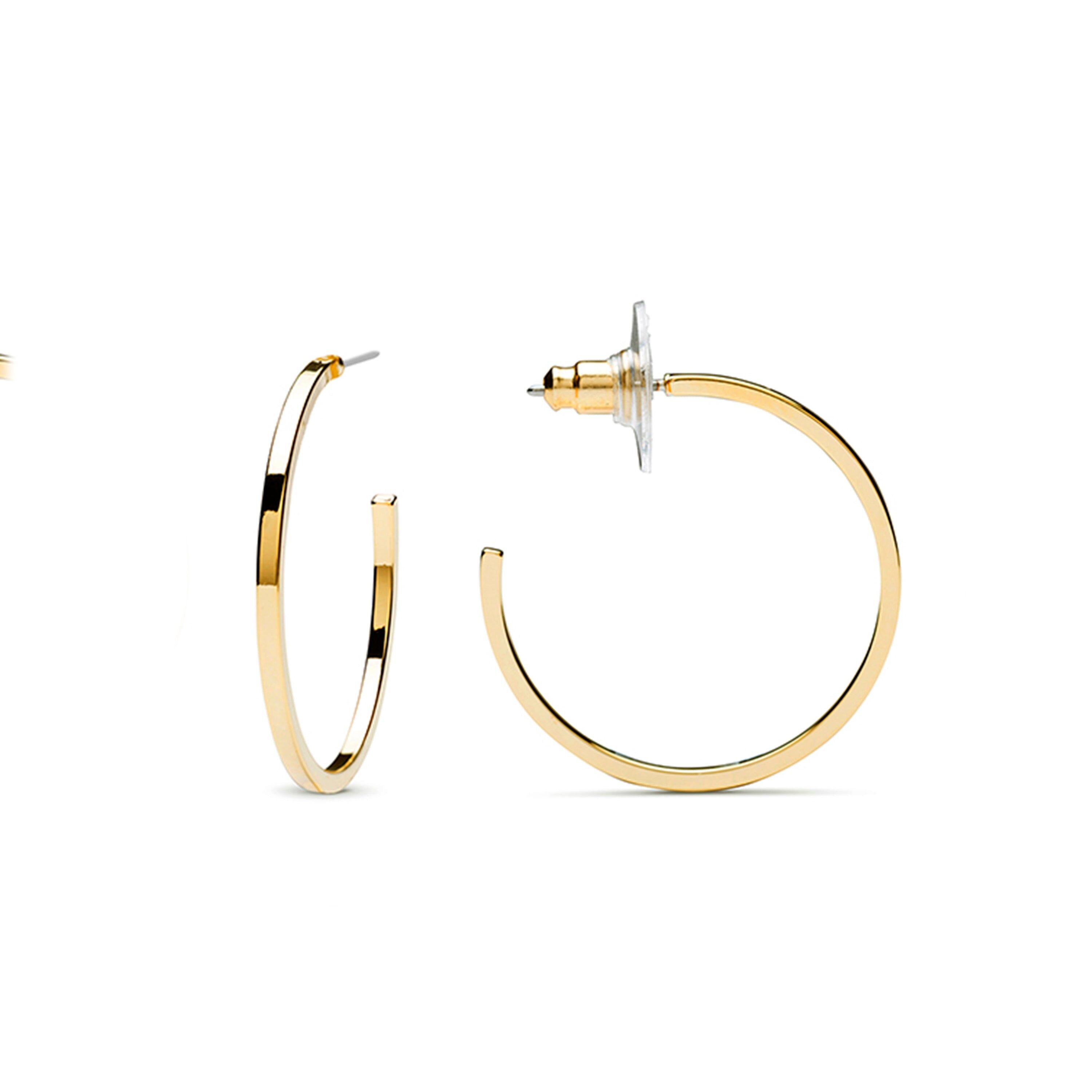 Pendientes Luxenter acabados en oro amarillo de 18K - Tellahe