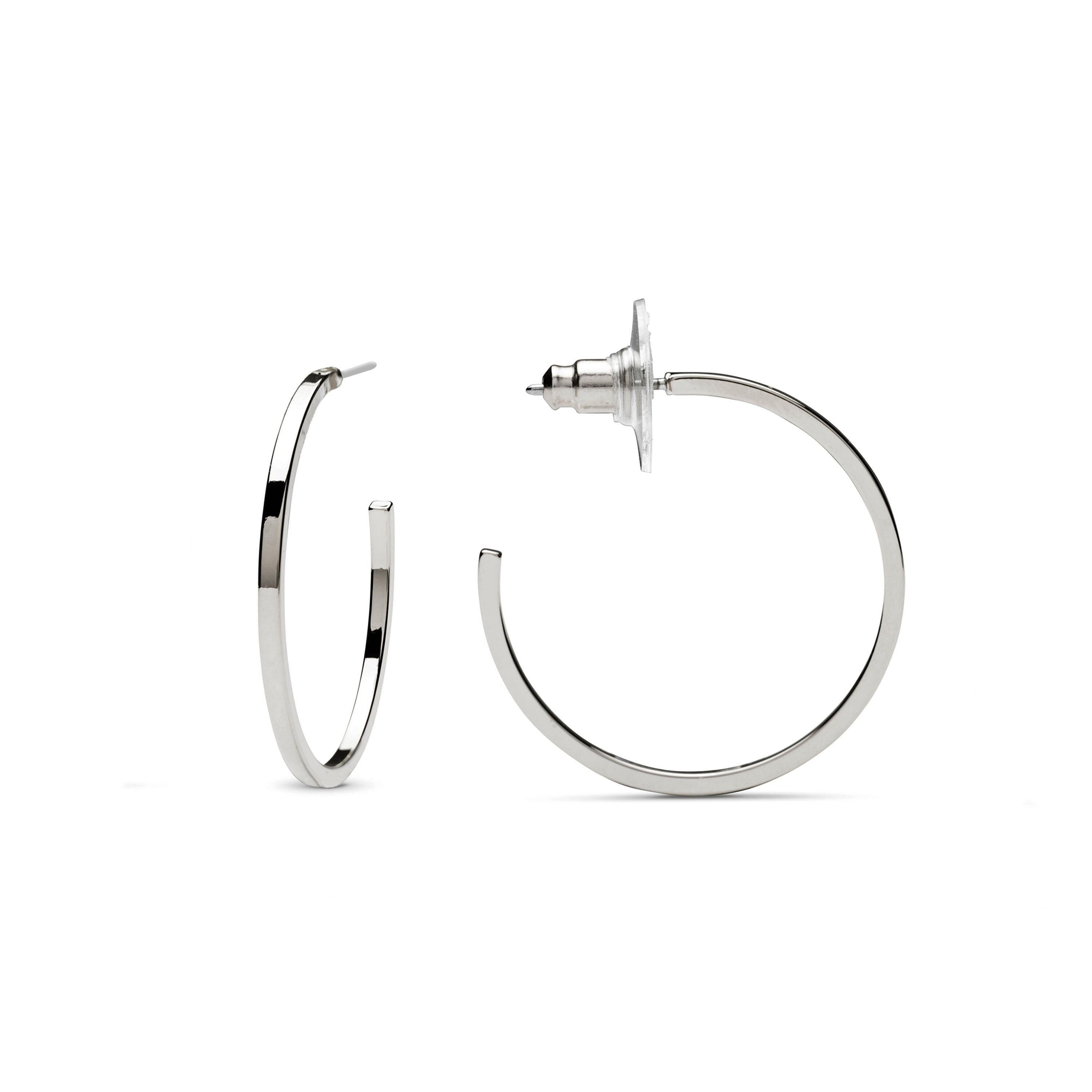 Pendientes Luxenter acabados en rodio - Tellahe