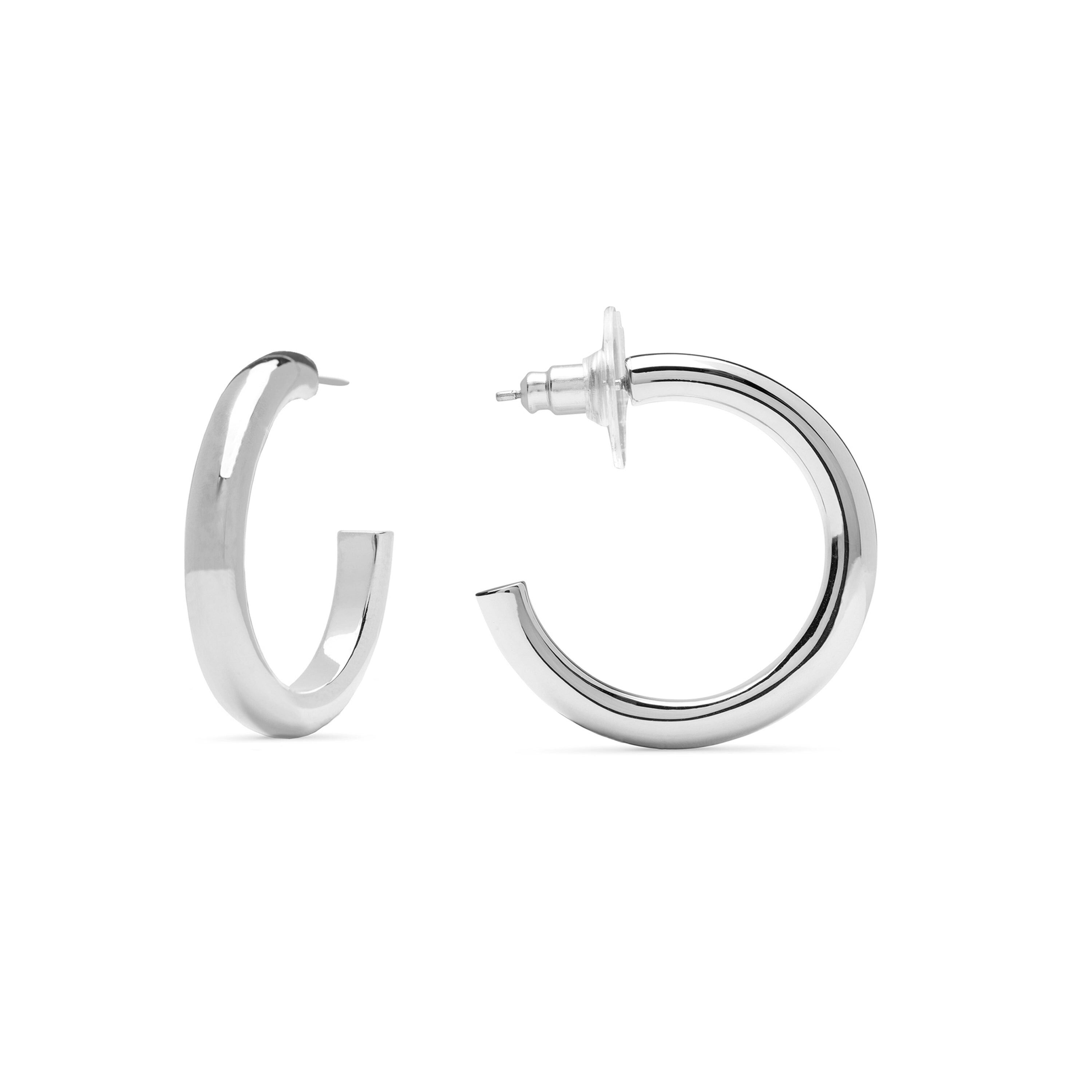 Pendientes Luxenter acabados en rodio - Maret