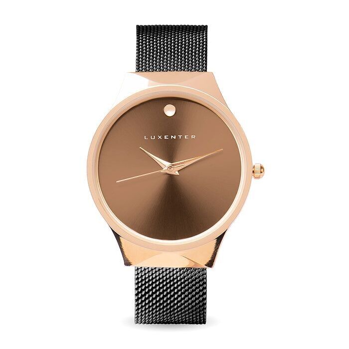 Orologio Luxenter rifinito in oro giallo 18 carati - Riawulf