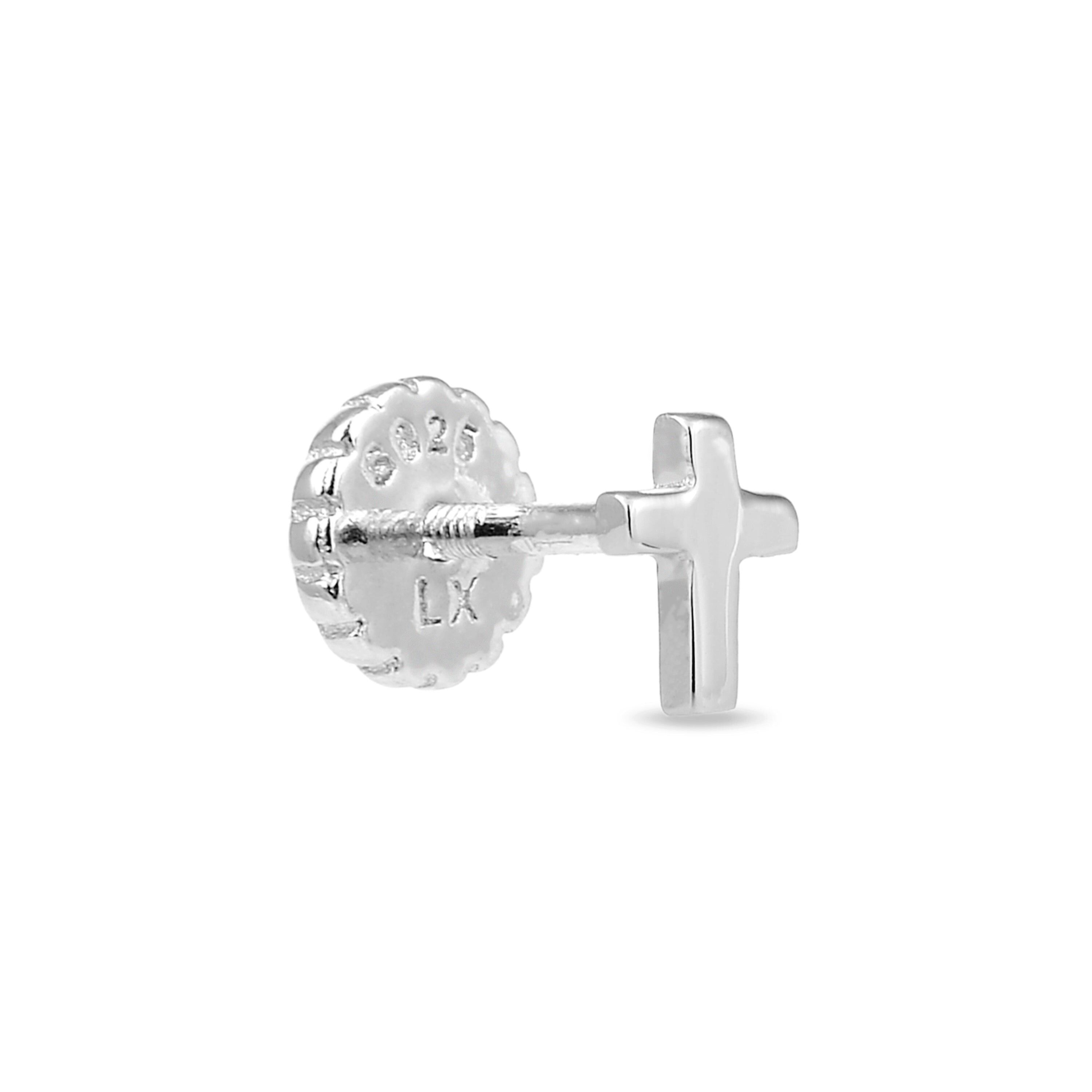 Luxenter Piercing aus 925er Sterlingsilber mit rhodinierter Oberfläche – Trira