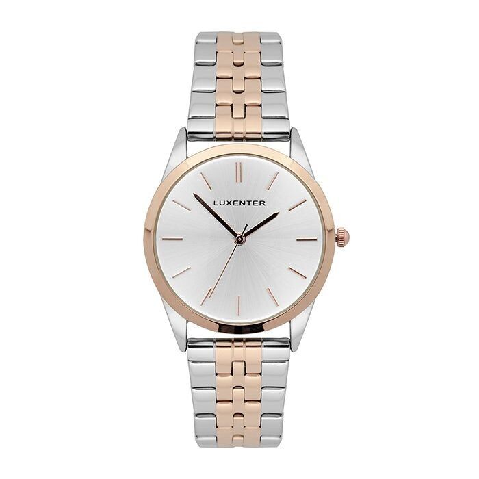 Orologio Luxenter rifinito in oro rosa 18 carati - Iliwa